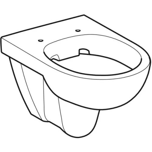 WC csésze mély öblítésű, fali, Rimfree, Geberit Selnova