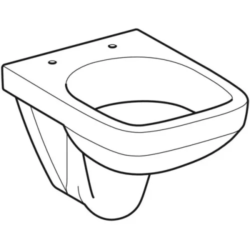 WC csésze mély öblítésű, fali, Geberit Selnova Square Compact