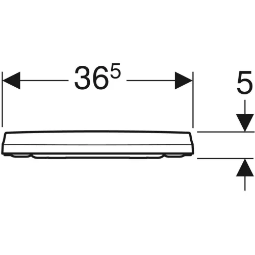 WC ülőke, SoftClosing, Slim, Geberit iCon (574950000)