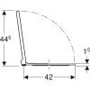 WC ülőke, SoftClosing, gyorskioldós, Geberit Xeno2 (500.833.01.1)