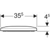 WC ülőke, Geberit Selnova Square (500.338.01.1)