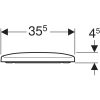 WC ülőke, Geberit Selnova Square (500.332.01.1)