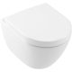 WC csésze mély öblítésű,fali,Rimless Villeroy&Boch Subway 2.0 Compact CPlus