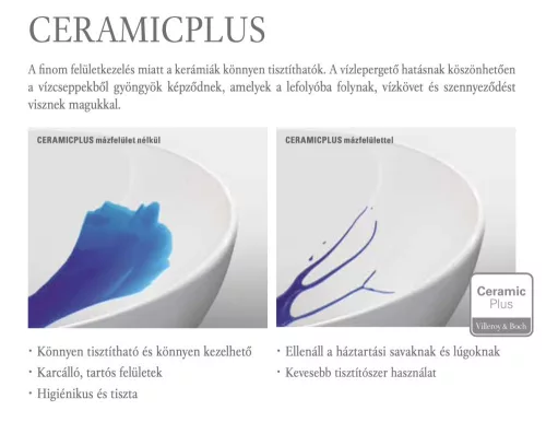 WC csésze mély öblítésű,fali,Rimless Villeroy&Boch Subway 2.0 Compact CPlus