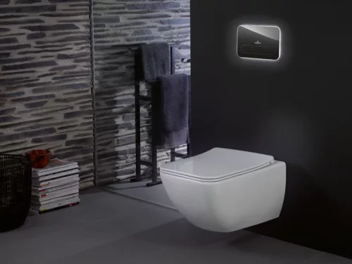 WC csésze mély öblítésű,fali,Rimless CombiPack Villeroy&Boch Venticello