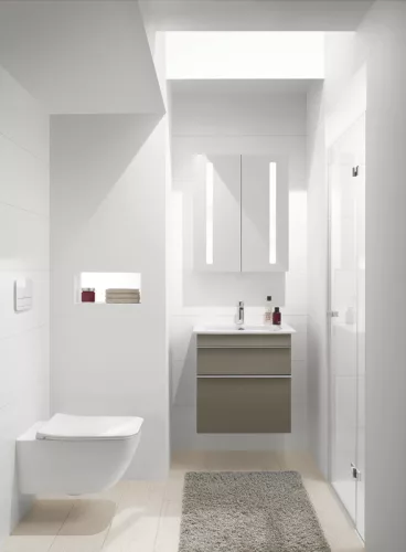 WC csésze mély öblítésű,fali,Rimless CombiPack Villeroy&Boch Venticello