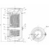 Indirekt tároló, álló, 300l kerek, 2 hőcserélő, hőszivattyúhoz, Sunsystem