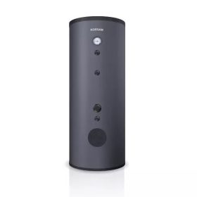   Indirekt tároló, álló, 1000l kerek, 2 hőcserélő, hőszivattyúhoz, Kodsan KSH1000