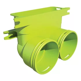   Légtechnikai idom, RRB75-3 ovális és flexi cső átmenet, Bosch