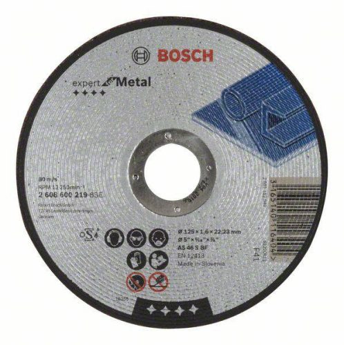 Vágókorong 125mmx2,5, Bosch