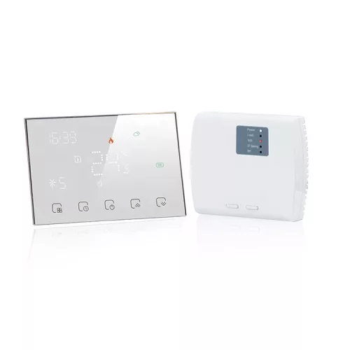 Smart Home Automatics TSH100 programozható RF & WiFi szobatermosztát fehér