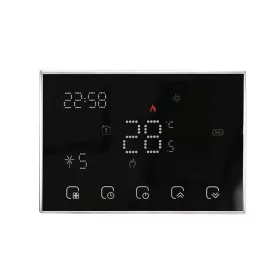   Smart Home Automatics TSH100 programozható RF & WiFi szobatermosztát fekete