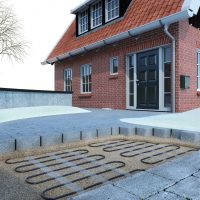 Fűtőszőnyeg kültérre