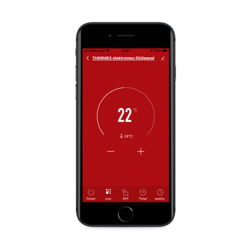 Thermex Wifi app vezérlés