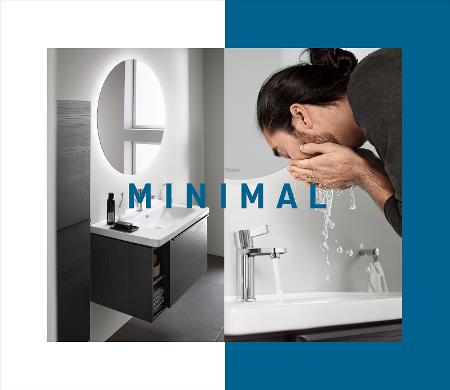 Duravit D-Neo minimalista fürdőszoba